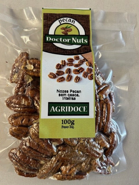 NOZES PECAN AGRIDOCE INTEIRAS 100GR