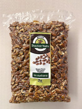 NOZES PECAN IN NATURA PEDAÇOS 1 KG